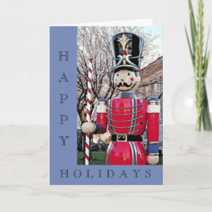 NUTCRACKER/SPEELGOED SOLDIER CHRISTMAS-KAART FEESTDAGEN KAART