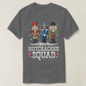 Nutcracker Squad Ballet Dance Kerstmis Licht T-shirt (Design voorkant)