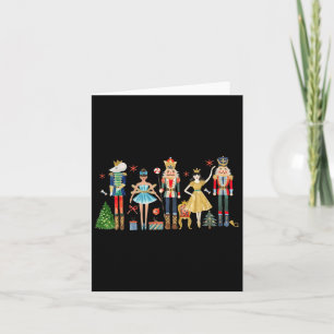 Nutcracker Squad Ballet Dance Kerstmis Matking F Kaart