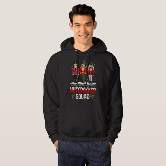 Nutcracker Squad Ballet Dance Matching Family Chri Hoodie (Voorkant volledig)