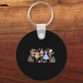 Nutcracker Squad Ballet Dance Matching Family Chri Sleutelhanger (Voorkant)