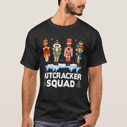 Nutcracker Squad Ballet Dance Matching Family Chri T-shirt (Voorkant)