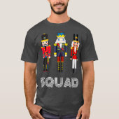 Nutcracker Squad Holiday Pajama Dress T-shirt (Voorkant)