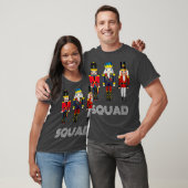 Nutcracker Squad Holiday Pajama Dress T-shirt (Unisex)