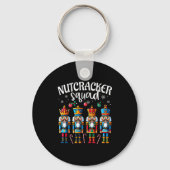 Nutcracker Squad Pajama Merry Christmas Toddler Bo Sleutelhanger (Voorkant)