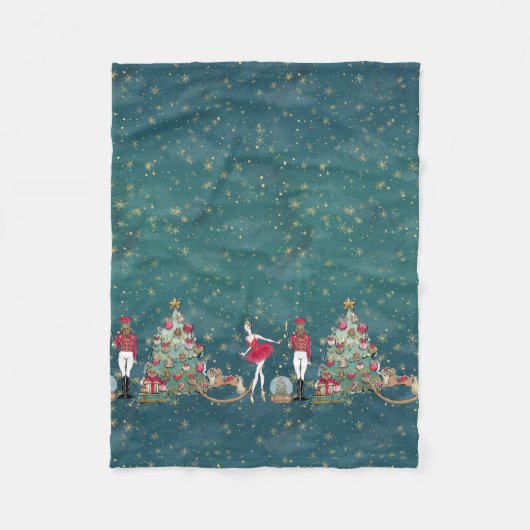 Nutcracker Suite Ballerina Fairy Soldier Fleece (Voorkant)
