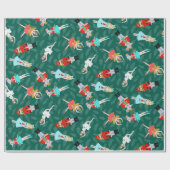 Nutcracker Suite-omslagpapier Cadeaupapier (Vlak)