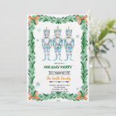 Nutcracker theme party invitation (Debout devant)