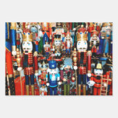 Nutcracker Toss Christmas Candy 3  Inpakpapier Vel (Voorkant 2)