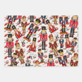 Nutcracker Toss Christmas Candy 3  Inpakpapier Vel (Voorkant)