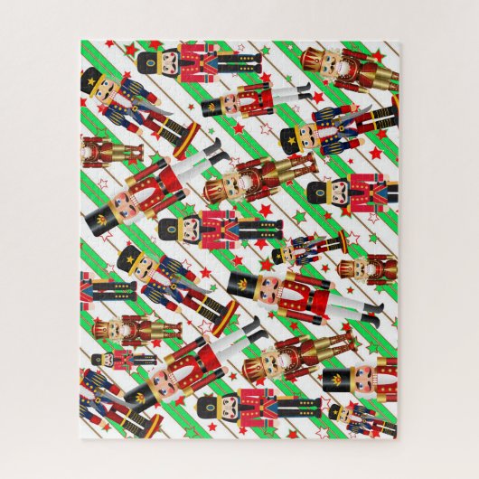 Nutcracker Toss-kerstcadeau Puzzle Legpuzzel (Verticaal)