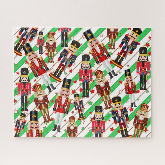 Nutcracker Toss-kerstcadeau Puzzle Legpuzzel (Horizontaal)