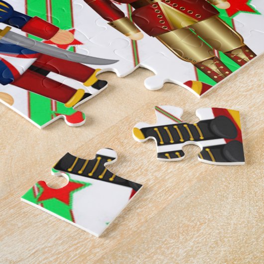Nutcracker Toss-kerstcadeau Puzzle Legpuzzel (Zijkant)