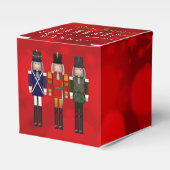 Nutcracker Trio-PARTY FAVOR BOX, stijl van vierkan Bedankdoosjes (Voorkant Zijde)
