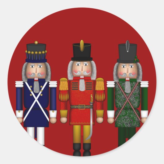Nutcracker Trio, STICKERS RONDS (Devant)
