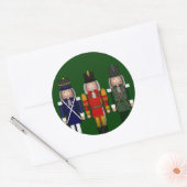 Nutcracker Trio, STICKERS VERT-ROND (Enveloppe)