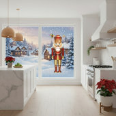 Nutcracker Window Cling Raamsticker