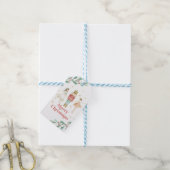 Nutcracker Winter Ballet Kerstmis Cadeaulabel (Met Touw)