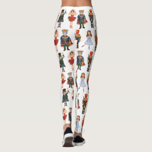 Nutcracker Winter Holiday Ugly Kerstmis Leggings