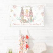 Nutcracker Winter Onederland 1e verjaardag achterg Spandoek (Insitu)