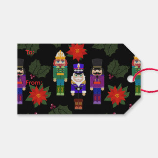 Nutcrackers Christmas Gift Bag Cadeaulabel