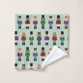 Nutcrackers colorés (Gant de toilette)