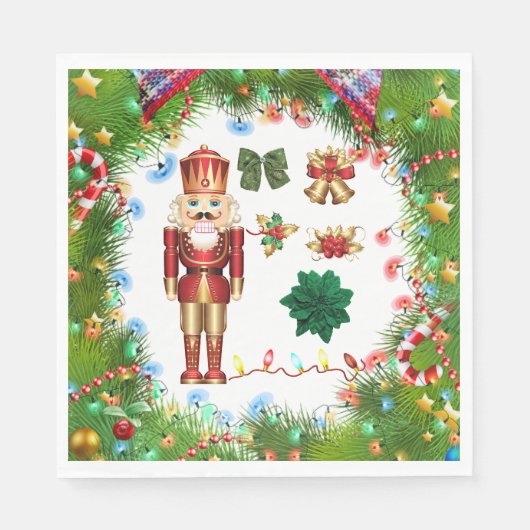 Nutcrackers de Noël_GC - serviettes en papier (Devant)