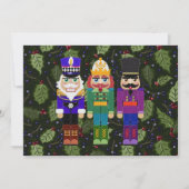 Nutcrackers Feelt stijl Merry Kerstmis (Voorkant)