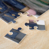 nutcrackers groep prettige feestdagen puzzel (Zijkant)