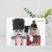 nutcrackers nodigt ons uit kaart (Staand voorkant)