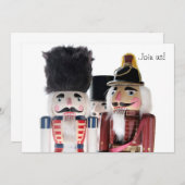 nutcrackers nodigt ons uit kaart (Voorkant / Achterkant)