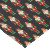Nutcrackers rouge vert et or nappes (Angle)