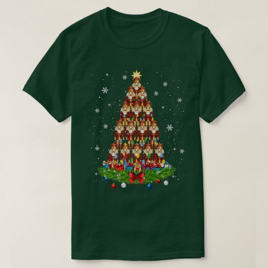 Nutcrackers Speelgoed kerstboom Soldaat T-shirt (Design voorkant)