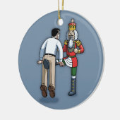 Nutcrackin' Keramisch Ornament (Links)