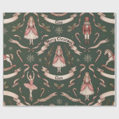 Nutcraker Elegant  Cadeaupapier (Vlak)