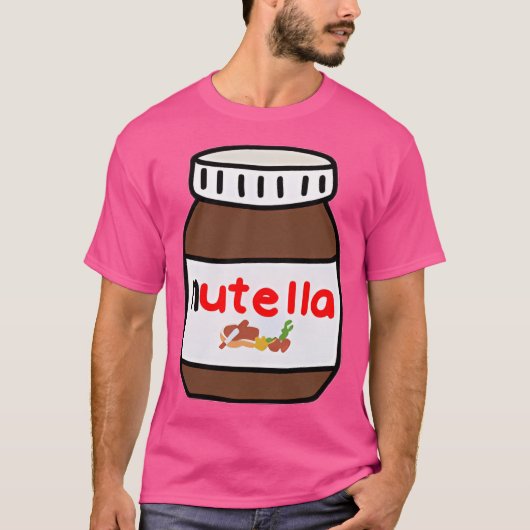 Nutella Cartoon T-shirt (Voorkant)