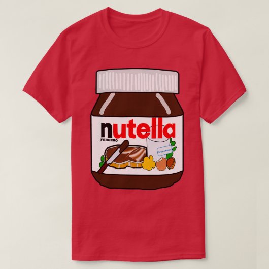 Nutella Jar T-shirt (Design voorkant)
