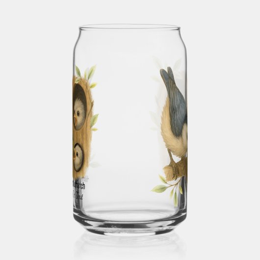 Nuthatch à poitrine blanche (Gauche)