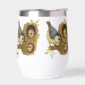 Nuthatch à poitrine blanche (Gauche)