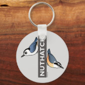 Nuthatch Fan Sleutelhanger (Voorkant)