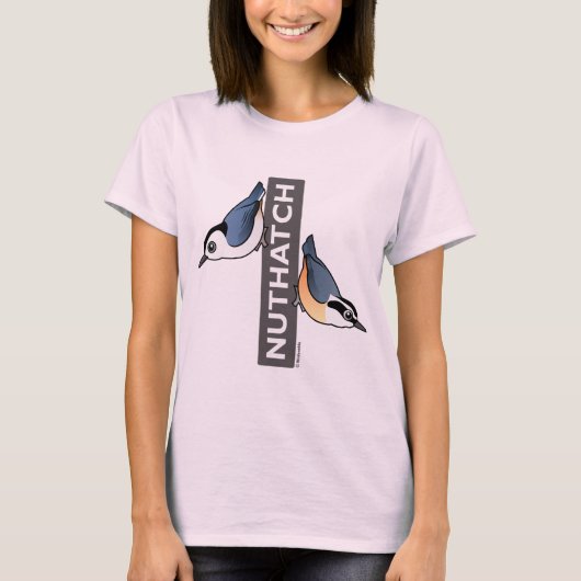 Nuthatch Fan T-shirt (Voorkant)