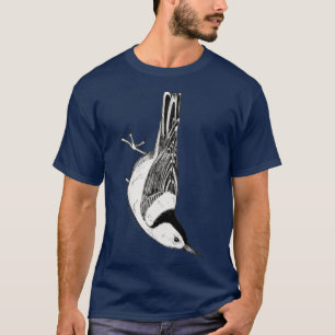 Nuthatch Illustration T-shirt