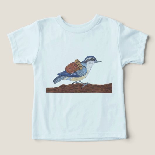 NUTHATCH ON A NATURE WALK (Design Recto)