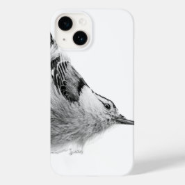 Nuthatch White Bird Fotografie Case-Mate iPhone 14 Hoesje