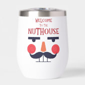 Nuthouse Funny Noël Vacances Stocker Stuffer (Avant)