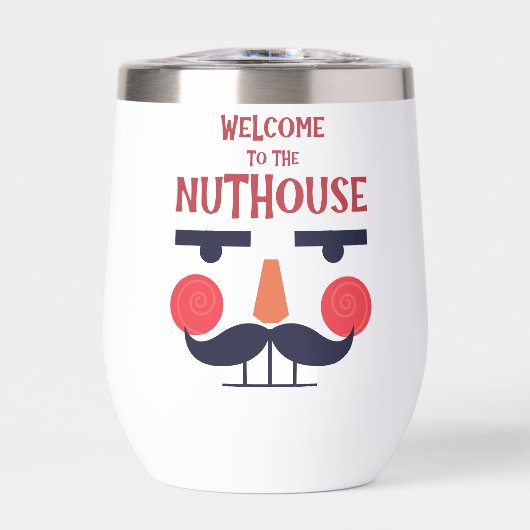 Nuthouse Funny Noël Vacances Stocker Stuffer (Avant)