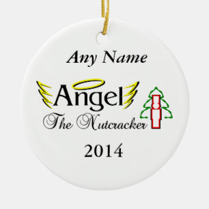 Nutkraker Angel Keramisch Ornament