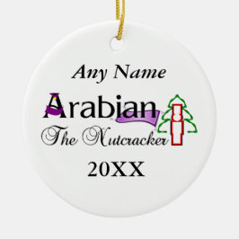 Nutkraker Arabian Keramisch Ornament