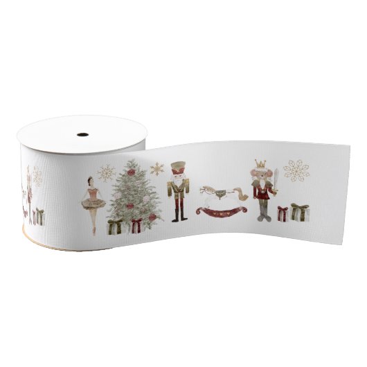 Nutkraker Ballerina Grosgrain Lint (Spoel)