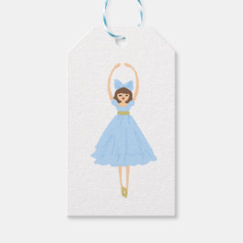 Nutkraker Ballerina Illustration Design Classic Cadeaulabel